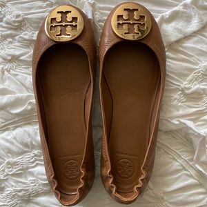 Authentic Tory Burch Reva Flats